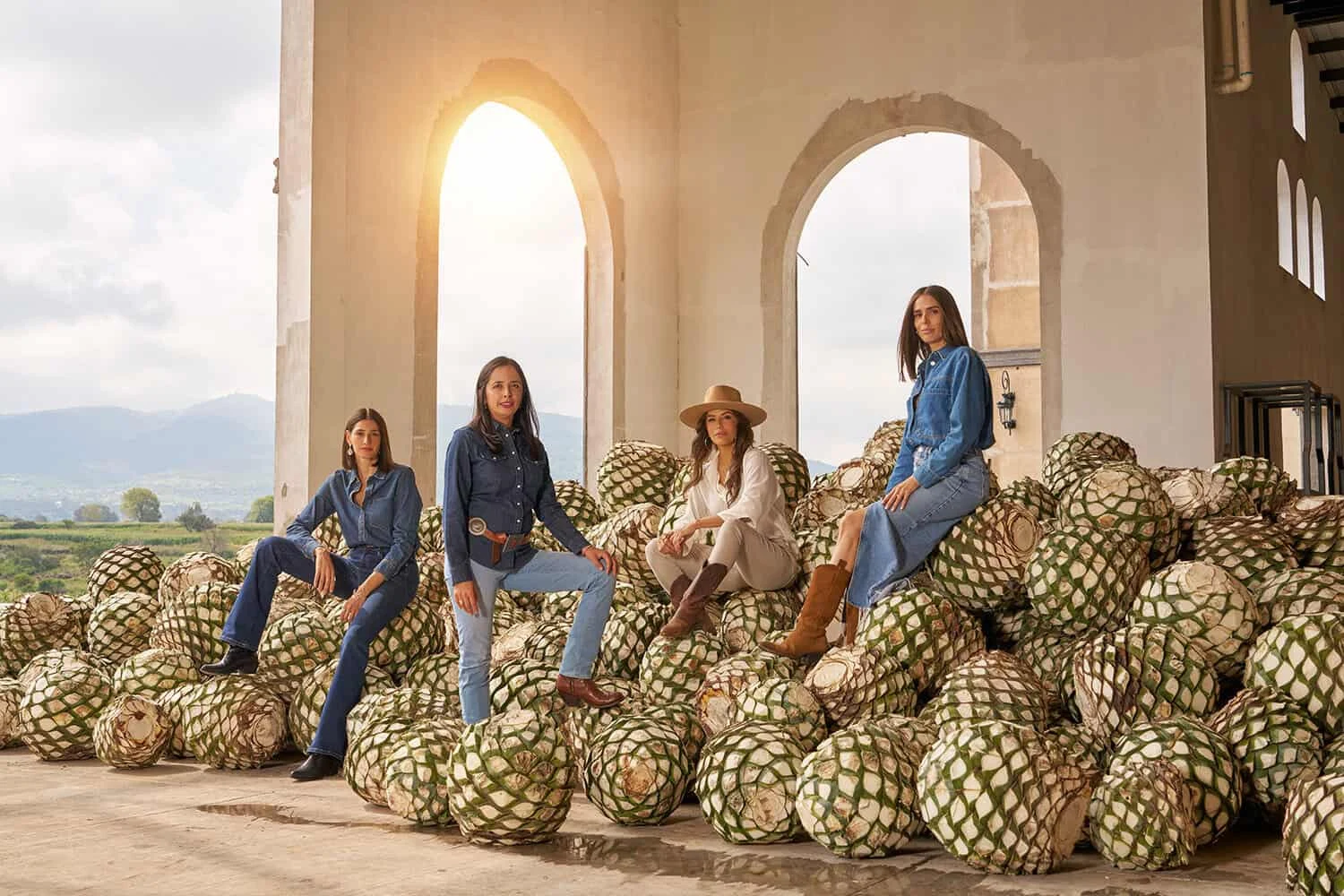 Casa Del Sol top brass: Mariana Padilla, Carmen González, Eva Longoria and Alejandra Pelayo