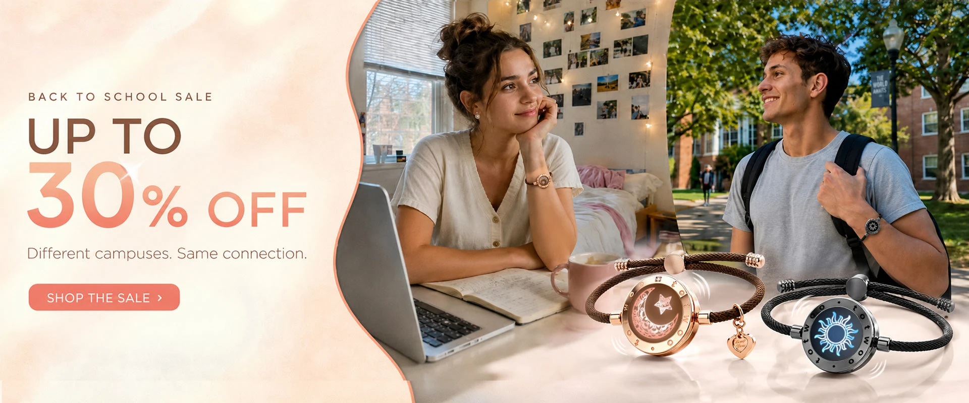 Long Distance Touch Bracelets & Smart Jewelry | TOTWOO