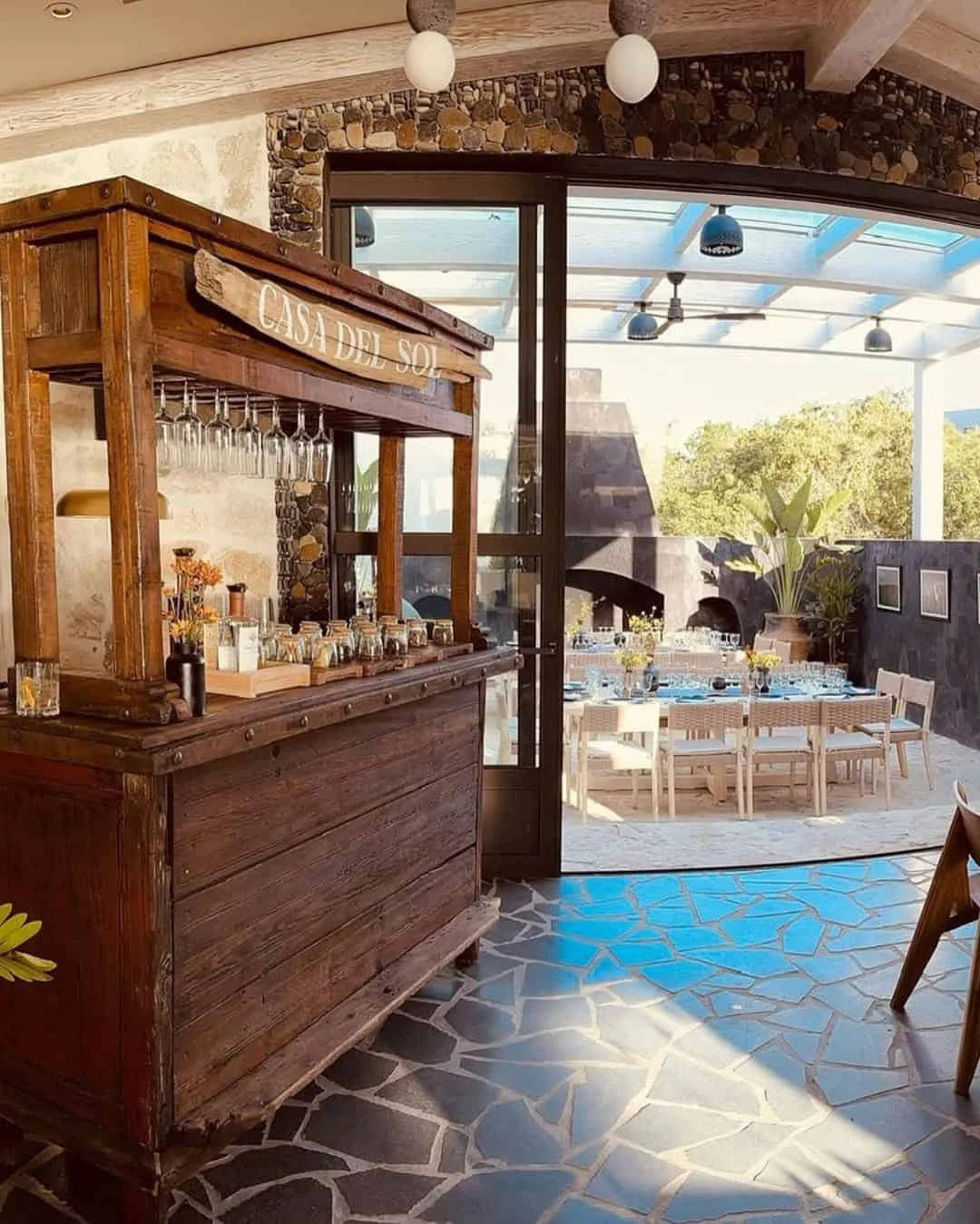 Case Del Sol Tasting Room at Susurros del Corazón, Auberge Resorts Collection, Photo Credit